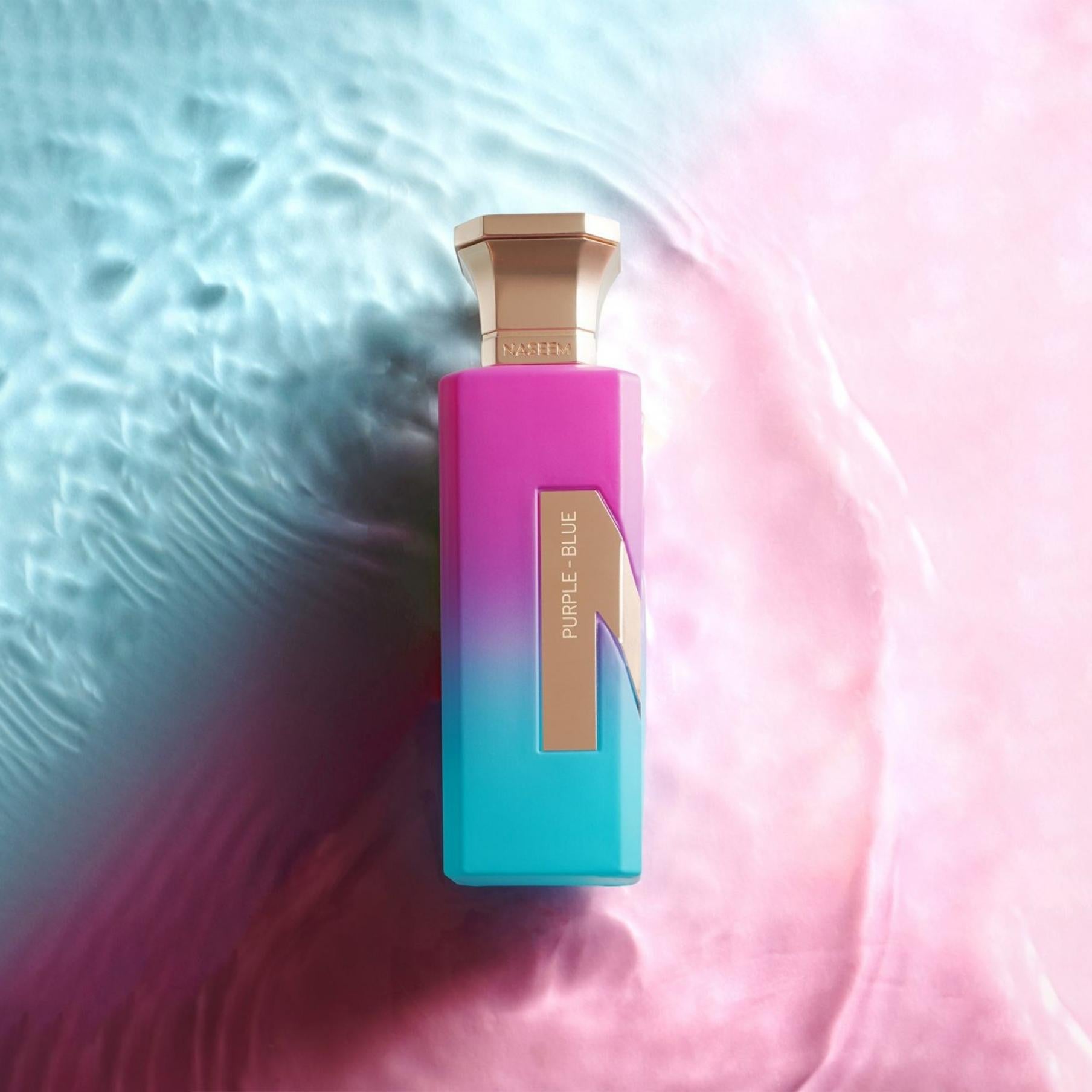 Perfume Aqua Azul Púrpura 75 Ml Naseem