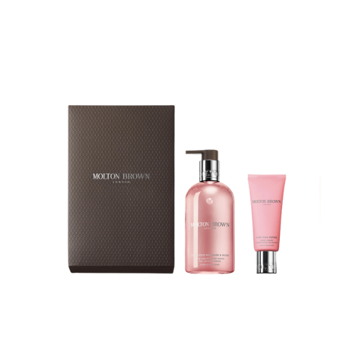Delicioso gel de ruibarbo y rosa - Set de regalo - Veryw Brown