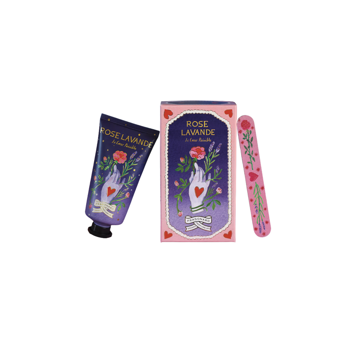 Le Coeur Paisible Rose Lavande - Crema Mani e Lima - Fragonard