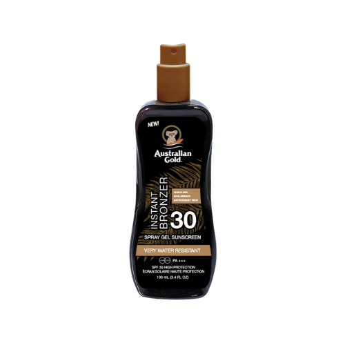 Gel en aerosol con bronceador FPS 30 - Protector solar corporal - Australian Gold