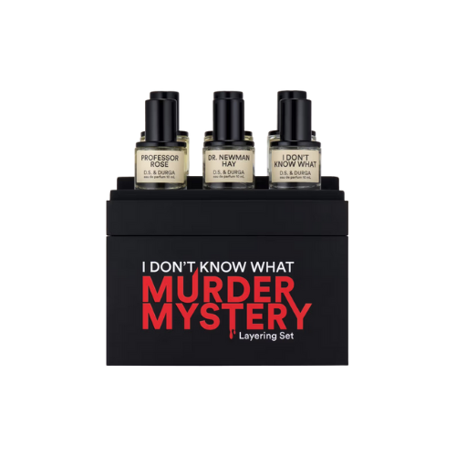 Conjunto de misterio de asesinato "No conozco ese" - Conjunto de capas - DS y DURGA