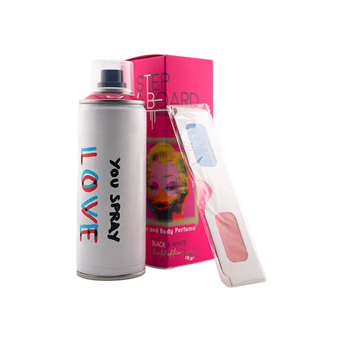 Black &amp; White (Edición limitada) - Spray para cuerpo y cabello - Step Aboard