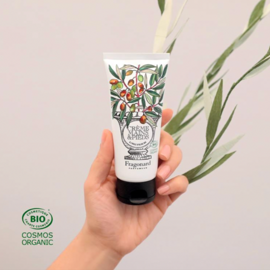 Crema de manos y pies con certificación orgánica - Fragonard 