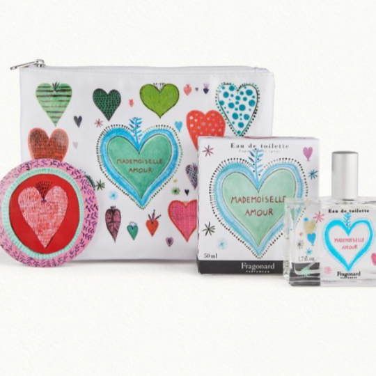 Neceser Mle Amour Eau de Toilette + espejo y estuche - Fragonard 