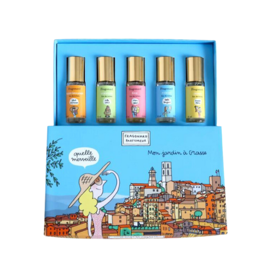 Estuche Mon Jardin à Grasse - 5x10 ML - Eau de Toilette - Fragonard