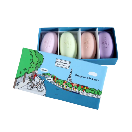 Set de Jabones Bonjour - 4 Jabones - Fragonard