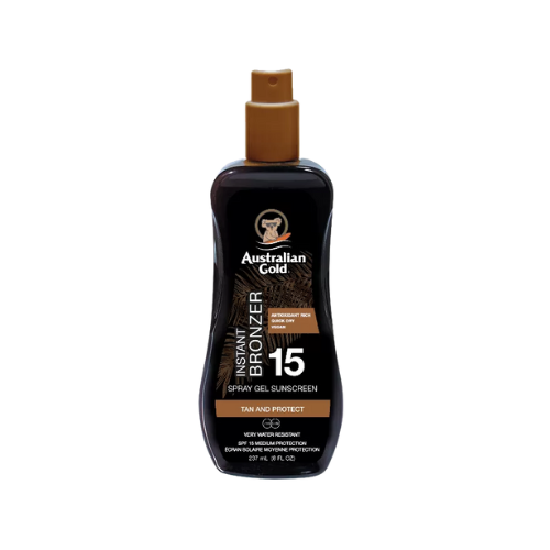 GEL EN SPRAY CON BRONCEADOR FPS 15 - Protección solar corporal - Australian Gold