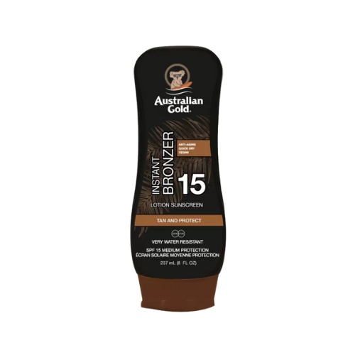 LOCIÓN CON BRONCEADOR FPS 15 - Protección solar corporal - Australian Gold