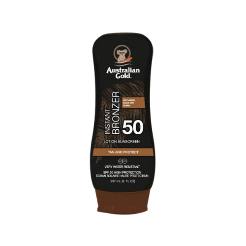 LOCIÓN CON BRONCEADOR FPS 50 - Cremas solares corporales - Australian Gold