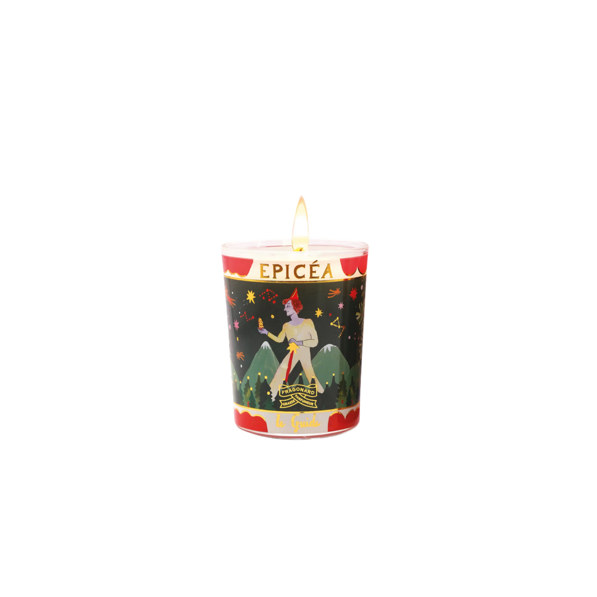 Le Guide Epicea - Candela Profumata - Fragonard