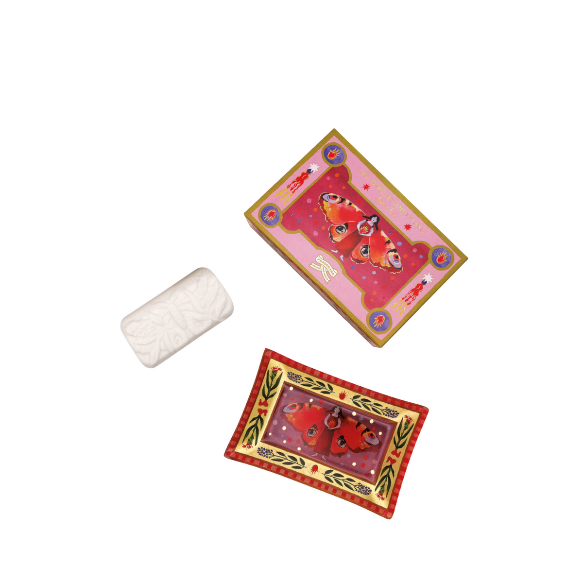 Joyeux Feu Heliotrope Gingembre - Sapone e Portasapone - Fragonard