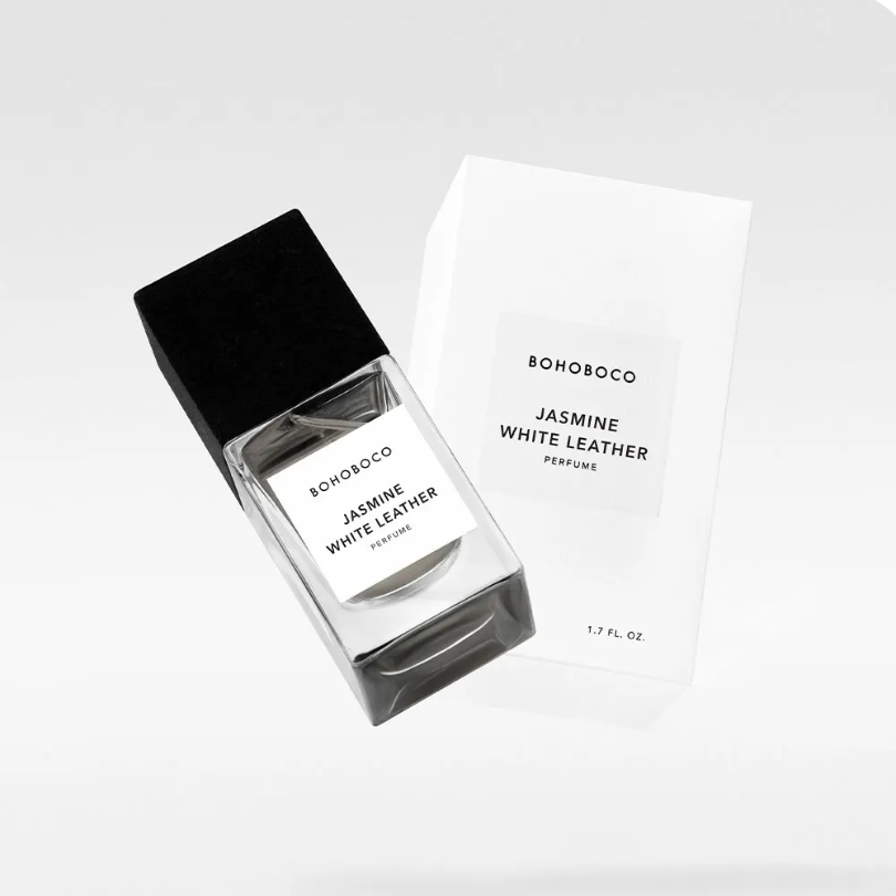 Perfume de cuero blanco jazmín - Extrait de Parfum - Bohoboco