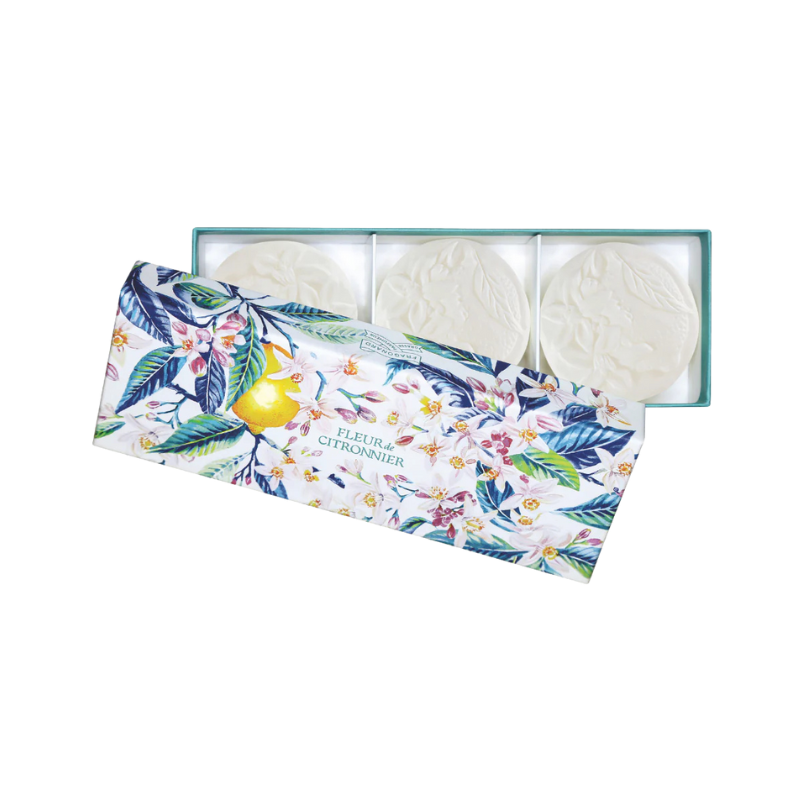 Set Fleur de Citronnier - 3 Jabones - Fragonard