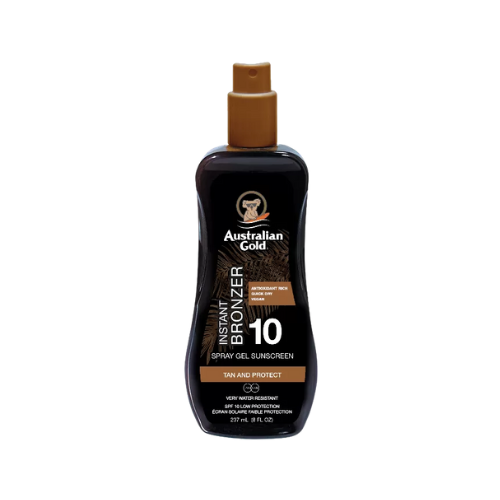 GEL EN SPRAY CON BRONCEADOR FPS 10 - Protección solar corporal - Australian Gold