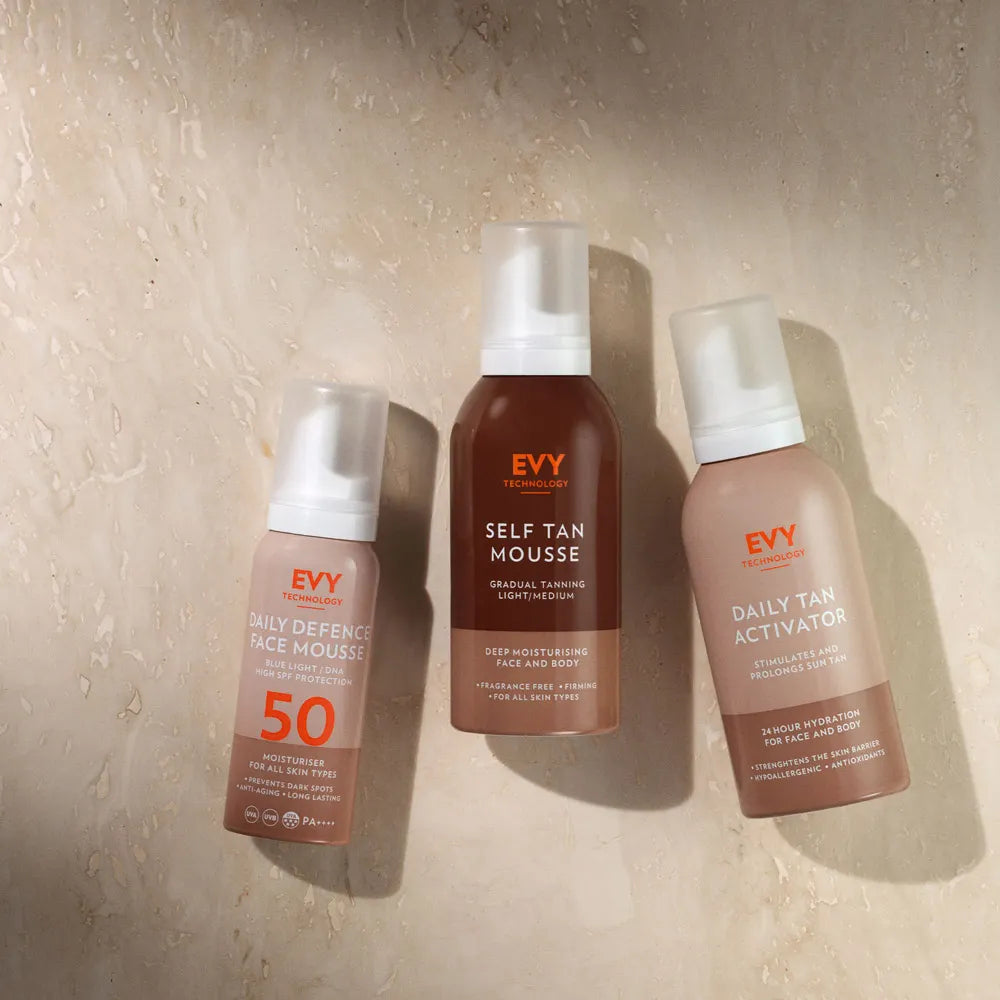 Activador de bronceado diario Evy - Tecnología Evy