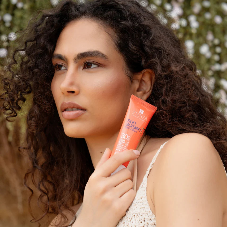Crema solar facial FPS 30 - Protectores solares - Eterea 